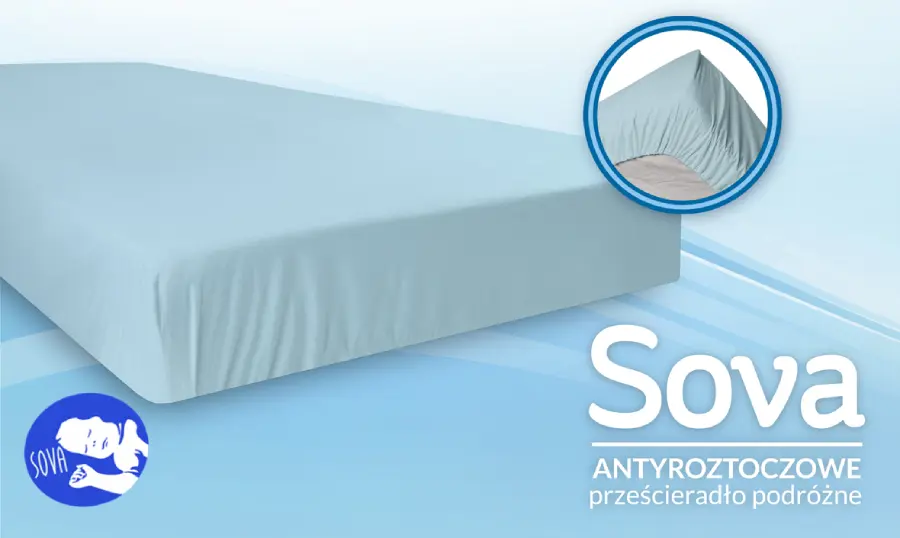 SOVA Prześcieradło Podróżne